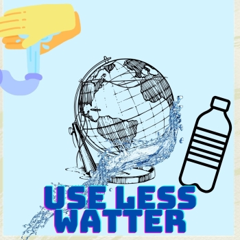 less water