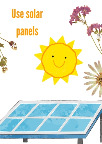 Use solar panels