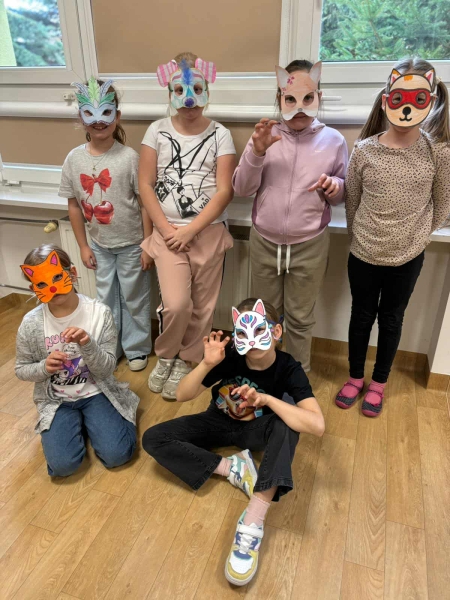 Zajęcia  grupy teatralnej