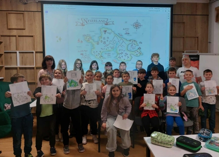 Międzyklasowe spotkanie z bajką ''Peter Pan''