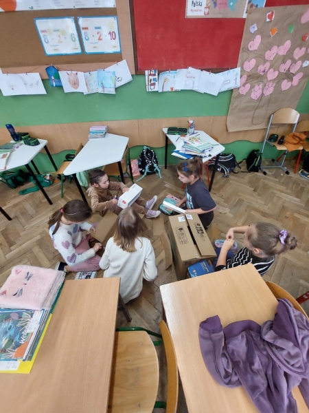 W listopadzie w klasie 2a trochę się działo