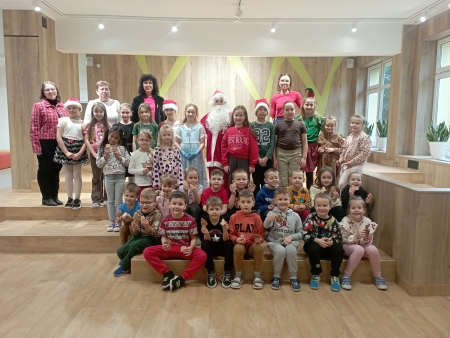 Pierwsze przedstawienie grupy teatralnej