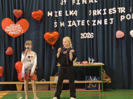 Graliśmy razem z WOŚP pod hasłem: „Zdrowe brzuszki naszych dzieci”! 