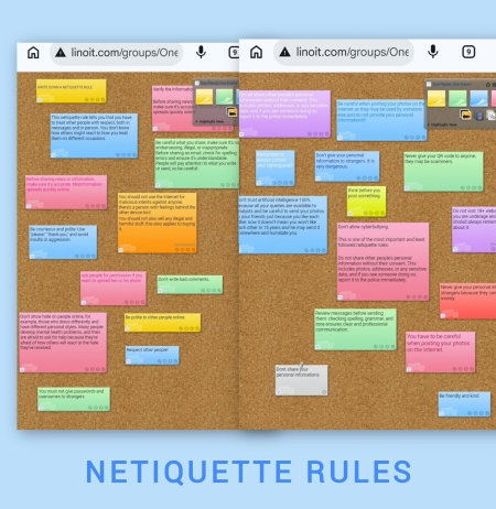 Our School & Netiquette Rules w ramach międzynarodowego projektu eTwinning ''One...