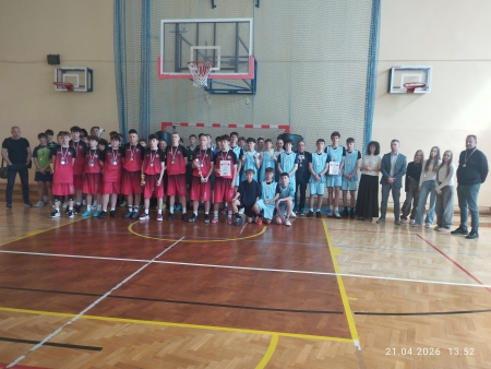 III miejsce w Finale Wojewódzkim w Koszykówce Chłopców