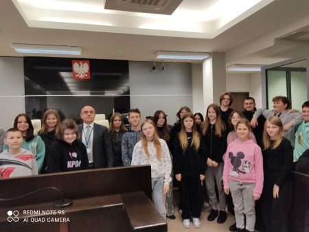 Wizyta w Sądzie Rejonowym w Starachowicach